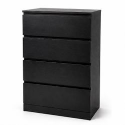 IKEA Black 4-Drawer Dresser
