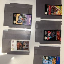 NES GAME CARTRIDGE BUNDLE - ACTION/ADV PACK