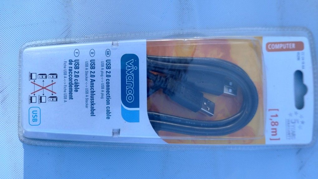 USB To USB computer Cable