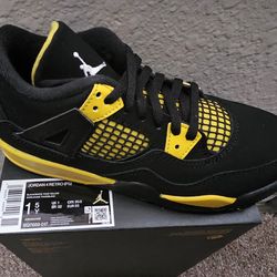 Brand New Pair of 1.5Y Jordan 4 Retro (PS)