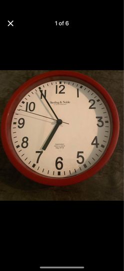 Sterling & Noble wall clock