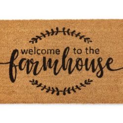New Farmhouse Outdoor Patio Doormat Rug