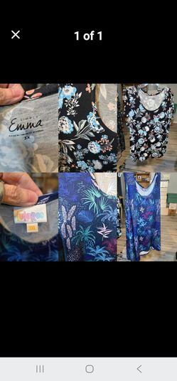 Lularose blouse and tank 3XL
