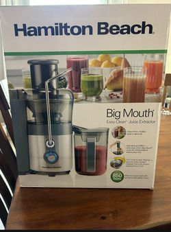 Hamilton Beach Premium Big Mouth 2-Speed Juice Extractor