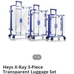 X Ray Luggage Set/30 In. Three Piece 250 Obo 