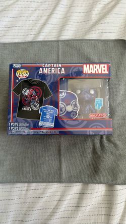Funko Captain America With T-Shirt- Size Large