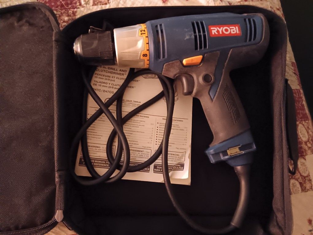 Ryobi Corded Drill