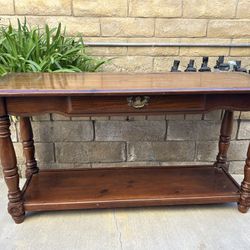 Solid Wood Console / Entryway Table – 51”
