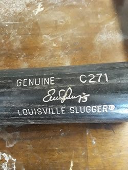 Wood bat Louisville slugger