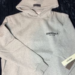 Fear of God Essentials Oatmeal Hoodie
