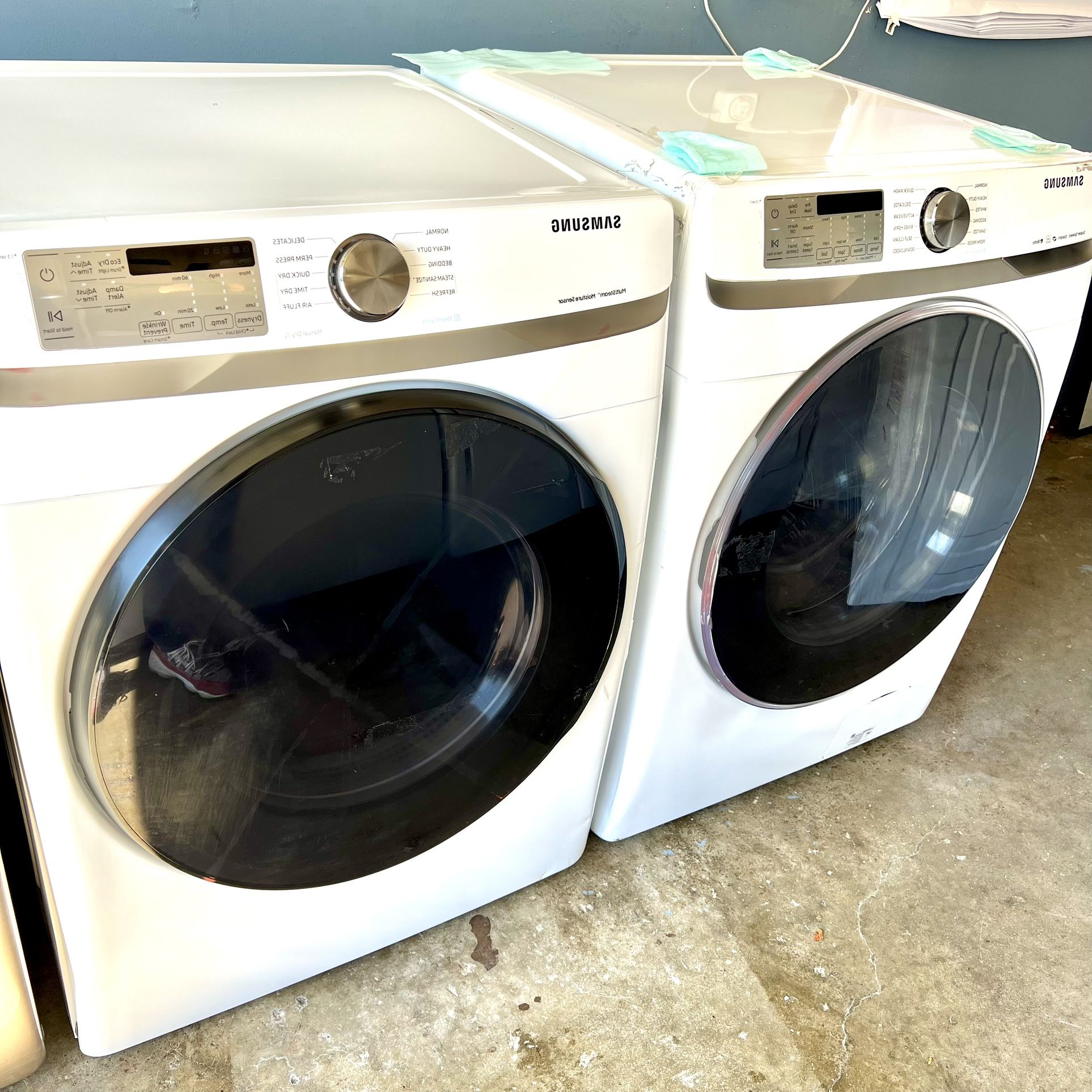 New Washer And Dryer Set