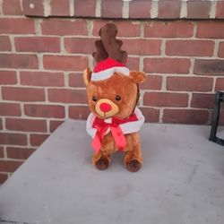 Plush Animate Walking Reindeer