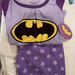New Batman Pajamas Size 5