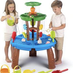 Water Table for Toddlers with Fishing Game Set 3