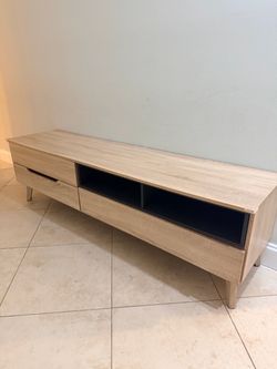 Modern Tan Cabinet, Entertainment, Dresser