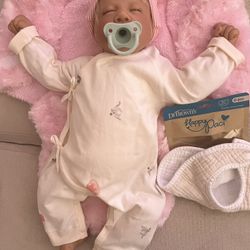 Life-size weighted baby doll