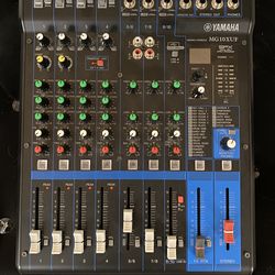 PA: Yamaha Mixer and Mackie 12” Speakers w Stands