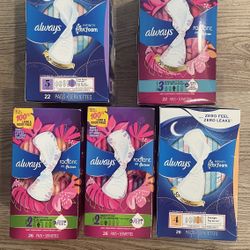 Always Women Pads. $30