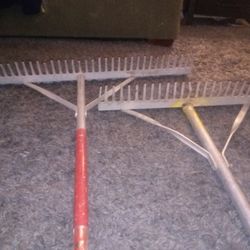 ALUMINUM YARD RAKES