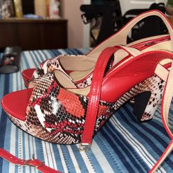 Platform Strap Heel Sandal