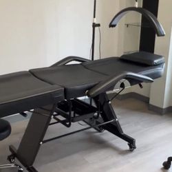 PMU Massage Table Tattoo Esthetician Bed + Chair/Stool : $300 each or best offer. No low ballers.
