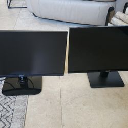 Dual Acer 24 Inch Monitors