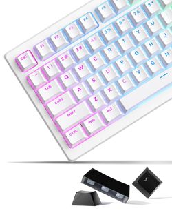 Shine Through Keycaps (WHITE)