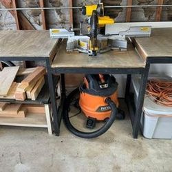  Dewalt Miter Saw and Table Combo