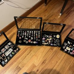 LADIES RINGS AND PINS, $5 Each