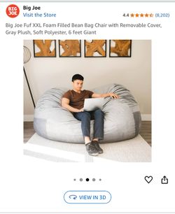 Giant bean bag Chair (Soft polyester)