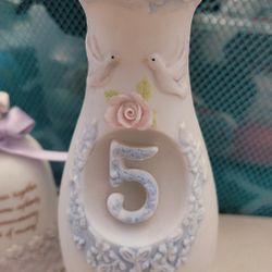 Precious Moments 5 YEAR ANNIVERSARY .