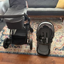 Graco Premier Modes Stroller, Carry Cot, and Toddler Seat