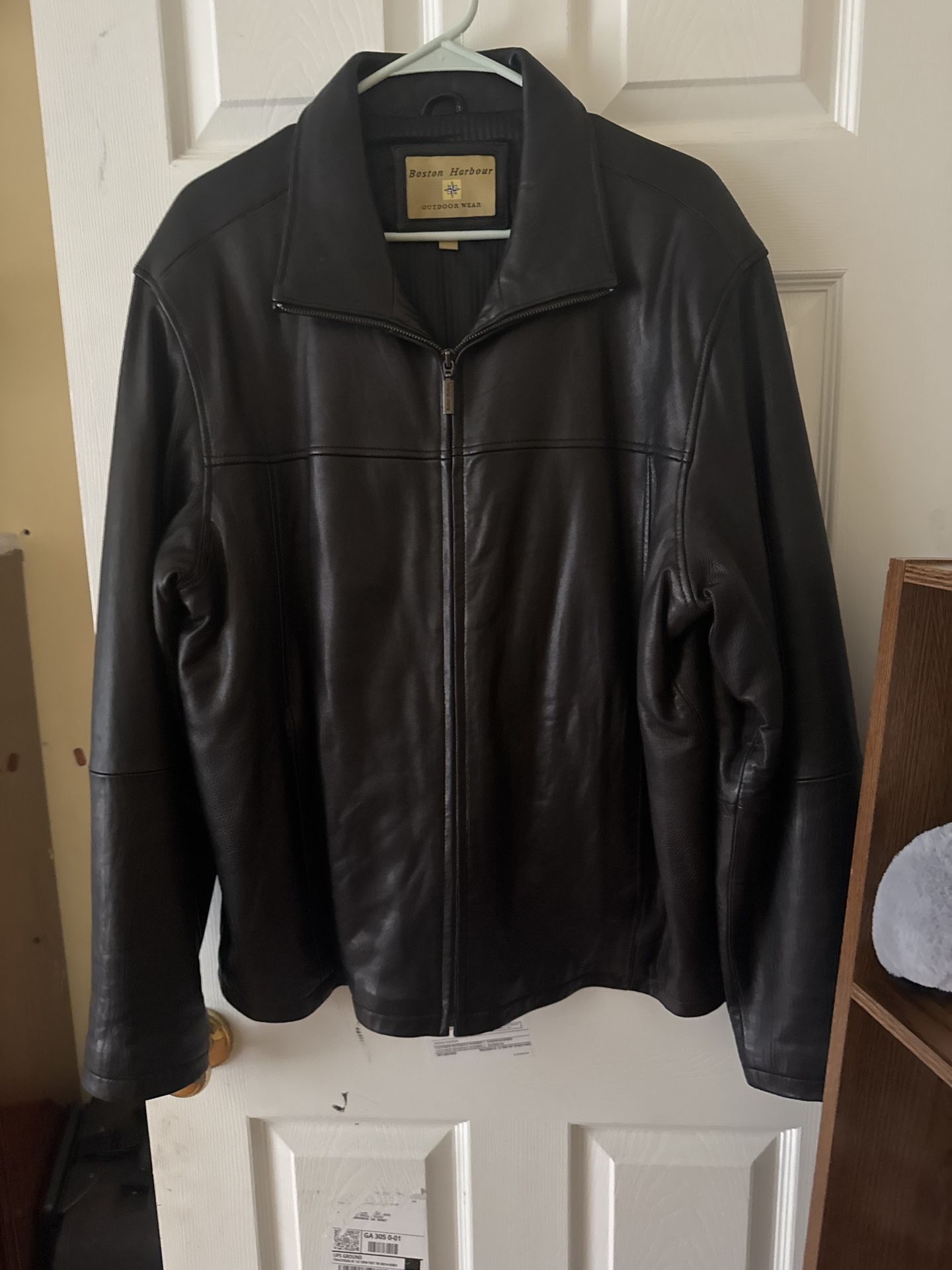 Boston Harbour Vintage Leather Jacket