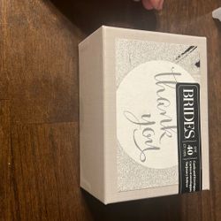 Bride, Thank You Cards