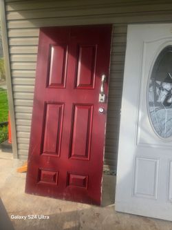 36, 36 and 34 used doors