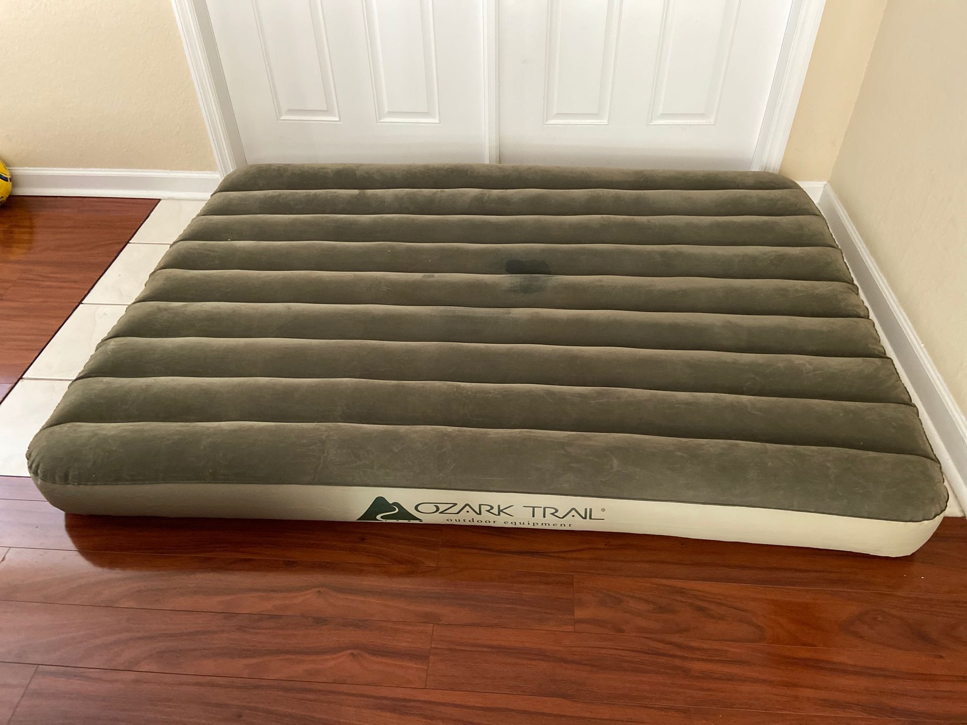 Ozark trail air mattress with air pump