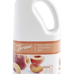 Torani Peach Real Fruit Smoothie Mix BNIB
