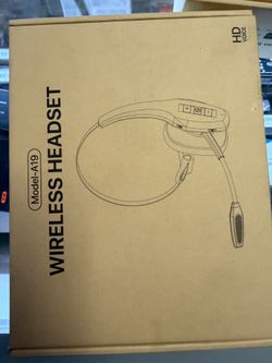 Auriculares Bluetooth para Camionero, Auriculares Inalámbricos con Micrófono, Auriculares Bluetooth con Micrófono de Cancelación de Ruido Dual y Botón