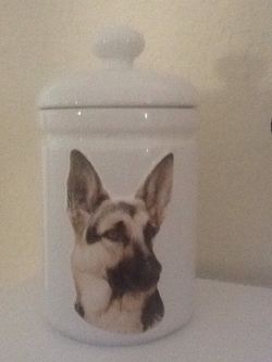 German shepherd cookie clearance jar
