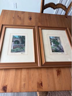 framed prints titled