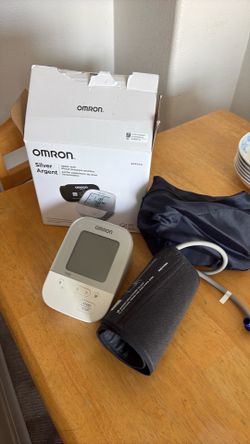 Omron Silver Upper Arm Blood Pressure Monitor