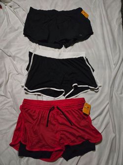 Brand new woman's exercise shorts.