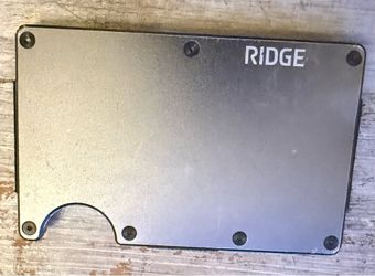 Ridge wallet