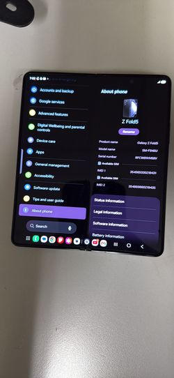 500 Today Only! Unlocked Samsung Galaxy Z Fold 5