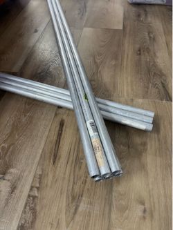 Aluminum tubing 6’ lengths