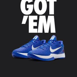 Kobe 6 Protro Dodgers