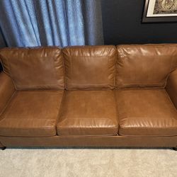 Leather Couch 
