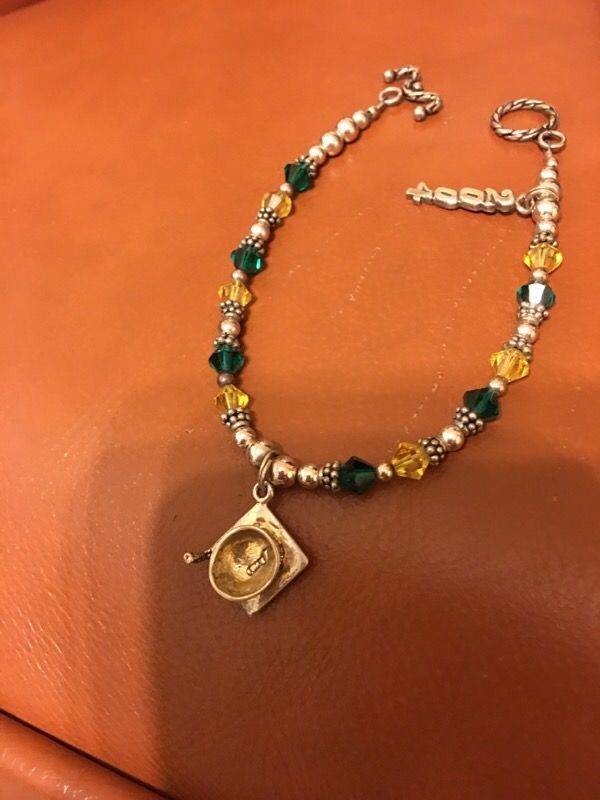 Sterling Silver Graduation Bracelet