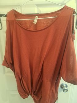 Burnt orange top