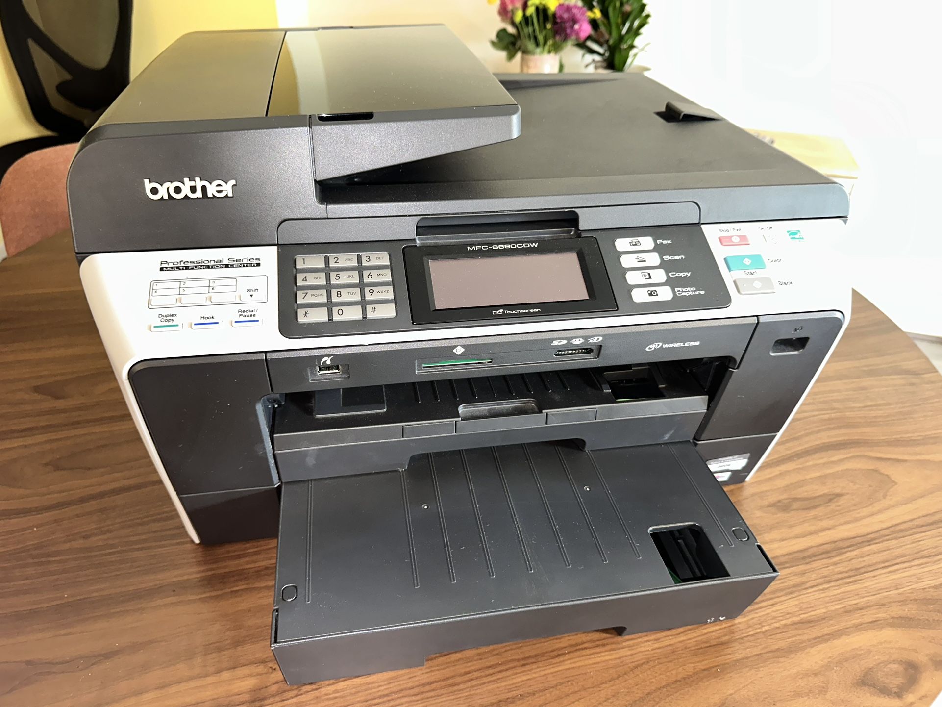 *MOVING MUST GO* Brother MultiFunction Wireless Printer Scan Fax Copy